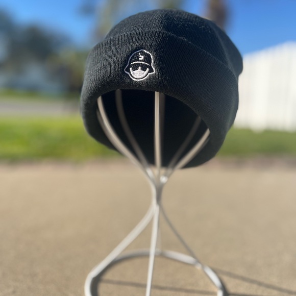 Black Knit Beanie - Picture 11 of 14
